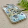 قاب گوشی iPhone 11 آیفون HARD فانتزی دکمه کرومی لنز برجسته دورمات طرح ساحل کیوت کد 158867
