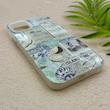 قاب گوشی iPhone 11 آیفون HARD فانتزی دکمه کرومی لنز برجسته دورمات طرح جزیره کیوت کد 158870