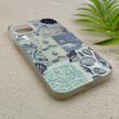 قاب گوشی iPhone 11 آیفون HARD فانتزی دکمه کرومی لنز برجسته دورمات طرح صدف دریایی کیوت کد 158873