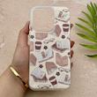 قاب گوشی Redmi 15C - Poco C85 شیائومی HARD فانتزی دکمه کرومی لنز برجسته دورمات طرح مطالعه کیوت کد 158896