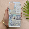 قاب گوشی Redmi A5 - Poco C71 شیائومی HARD فانتزی دکمه کرومی لنز برجسته دورمات طرح جزیره کیوت کد 158907