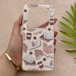 قاب گوشی Redmi Note 15 4G شیائومی HARD فانتزی دکمه کرومی لنز برجسته دورمات طرح مطالعه کیوت کد 158916