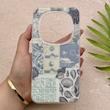 قاب گوشی Redmi Note 15 Pro Plus شیائومی HARD فانتزی دکمه کرومی لنز برجسته دورمات طرح صدف کیوت کد 158939
