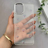قاب گوشی Galaxy A06 - A07 سامسونگ رزینی برجسته اکلیلی Luxury لنز کرومی فانتزی پروانه کد 157396