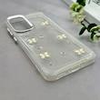 قاب گوشی Galaxy A36 سامسونگ رزینی برجسته اکلیلی Luxury لنز کرومی فانتزی پروانه کد 157405