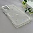 قاب گوشی Galaxy A51 سامسونگ رزینی برجسته اکلیلی Luxury لنز کرومی فانتزی پروانه کد 157406