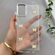 قاب گوشی Galaxy A51 سامسونگ رزینی برجسته اکلیلی Luxury لنز کرومی فانتزی پروانه کد 157407