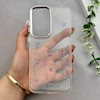 قاب گوشی Galaxy A57 سامسونگ رزینی برجسته اکلیلی Luxury لنز کرومی فانتزی پروانه کد 157413