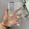 قاب گوشی Galaxy A57 سامسونگ رزینی برجسته اکلیلی Luxury لنز کرومی فانتزی پروانه کد 157414