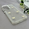 قاب گوشی Galaxy A57 سامسونگ رزینی برجسته اکلیلی Luxury لنز کرومی فانتزی پروانه کد 157414