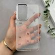 قاب گوشی Galaxy A57 سامسونگ رزینی برجسته اکلیلی Luxury لنز کرومی فانتزی پاپیونی کد 157415