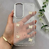 قاب گوشی Galaxy S24 FE سامسونگ رزینی برجسته اکلیلی Luxury لنز کرومی فانتزی پروانه کد 157425