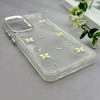 قاب گوشی Galaxy S24 FE سامسونگ رزینی برجسته اکلیلی Luxury لنز کرومی فانتزی پروانه کد 157425