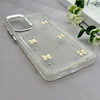 قاب گوشی Galaxy S25 FE سامسونگ رزینی برجسته اکلیلی Luxury لنز کرومی فانتزی پروانه کد 157427