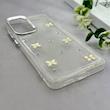 قاب گوشی Galaxy S25 FE سامسونگ رزینی برجسته اکلیلی Luxury لنز کرومی فانتزی پروانه کد 157427