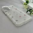 قاب گوشی Galaxy S25 FE سامسونگ رزینی برجسته اکلیلی Luxury لنز کرومی فانتزی پاپیونی کد 157430
