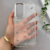 قاب گوشی Galaxy S25 FE سامسونگ رزینی برجسته اکلیلی Luxury لنز کرومی فانتزی پاپیونی کد 157430