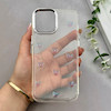 قاب گوشی iPhone 13 Pro Max آیفون رزینی برجسته اکلیلی Luxury لنز کرومی فانتزی پروانه کد 157436