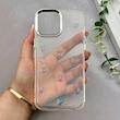 قاب گوشی iPhone 13 Pro Max آیفون رزینی برجسته اکلیلی Luxury لنز کرومی فانتزی پروانه کد 157436