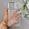 قاب گوشی iPhone 17 Pro Max آیفون رزینی برجسته اکلیلی Luxury لنز کرومی فانتزی پروانه کد 157443