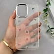 قاب گوشی iPhone 16 آیفون رزینی برجسته اکلیلی Luxury لنز کرومی فانتزی پاپیونی کد 157456