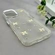 قاب گوشی iPhone 16 آیفون رزینی برجسته اکلیلی Luxury لنز کرومی فانتزی پروانه کد 157457