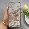 قاب گوشی Galaxy A05 سامسونگ اکلیلی شفاف لاکچری محافظ لنزدار طرح پاپیون کد 160619