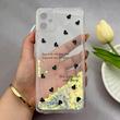 قاب گوشی Galaxy A05 سامسونگ اکلیلی شفاف لاکچری محافظ لنزدار طرح قلب کد 160623