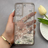 قاب گوشی Galaxy A05S سامسونگ اکلیلی شفاف لاکچری محافظ لنزدار طرح پاپیون کد 160632