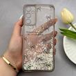 قاب گوشی Galaxy A05S سامسونگ اکلیلی شفاف لاکچری محافظ لنزدار طرح پاپیون کد 160632