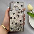 قاب گوشی Galaxy A20S سامسونگ اکلیلی شفاف لاکچری محافظ لنزدار طرح گل کد 160640