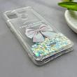 قاب گوشی Galaxy A21S سامسونگ اکلیلی شفاف لاکچری محافظ لنزدار طرح پاپیون کد 160647