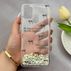 قاب گوشی Galaxy A21S سامسونگ اکلیلی شفاف لاکچری محافظ لنزدار طرح پاپیون کد 160648