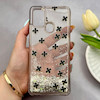 قاب گوشی Galaxy A21S سامسونگ اکلیلی شفاف لاکچری محافظ لنزدار طرح گل کد 160650