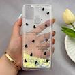 قاب گوشی Galaxy A21S سامسونگ اکلیلی شفاف لاکچری محافظ لنزدار طرح قلب کد 160651