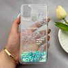 قاب گوشی Galaxy A21S سامسونگ اکلیلی شفاف لاکچری محافظ لنزدار طرح پروانه کد 160654