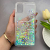 قاب گوشی Galaxy A06 سامسونگ اکلیلی شفاف لاکچری محافظ لنزدار طرح پروانه کد 160655