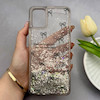 قاب گوشی Galaxy A06 سامسونگ اکلیلی شفاف لاکچری محافظ لنزدار طرح پاپیون کد 160664