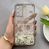 قاب گوشی Galaxy A15 سامسونگ اکلیلی شفاف لاکچری محافظ لنزدار طرح پاپیون کد 160686