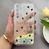 قاب گوشی Galaxy A15 سامسونگ اکلیلی شفاف لاکچری محافظ لنزدار طرح قلب کد 160691