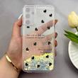 قاب گوشی Galaxy A15 سامسونگ اکلیلی شفاف لاکچری محافظ لنزدار طرح قلب کد 160691