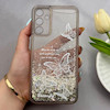 قاب گوشی Galaxy A15 سامسونگ اکلیلی شفاف لاکچری محافظ لنزدار طرح پروانه کد 160694