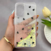 قاب گوشی Galaxy A17 سامسونگ اکلیلی شفاف لاکچری محافظ لنزدار طرح قلب کد 160700