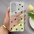 قاب گوشی Galaxy A17 سامسونگ اکلیلی شفاف لاکچری محافظ لنزدار طرح قلب کد 160700
