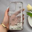 قاب گوشی Galaxy A17 سامسونگ اکلیلی شفاف لاکچری محافظ لنزدار طرح پاپیون کد 160701