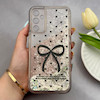 قاب گوشی Galaxy A24 سامسونگ اکلیلی شفاف لاکچری محافظ لنزدار طرح پاپیون کد 160708