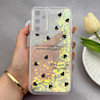 قاب گوشی Galaxy A24 سامسونگ اکلیلی شفاف لاکچری محافظ لنزدار طرح قلب کد 160709