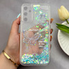 قاب گوشی Galaxy A24 سامسونگ اکلیلی شفاف لاکچری محافظ لنزدار طرح پروانه کد 160713