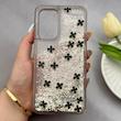 قاب گوشی Galaxy A26 سامسونگ اکلیلی شفاف لاکچری محافظ لنزدار طرح گل کد 160718