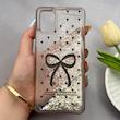 قاب گوشی Galaxy A31 سامسونگ اکلیلی شفاف لاکچری محافظ لنزدار طرح پاپیون کد 160728